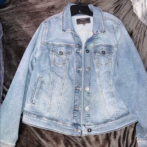 Torrid Medium Denim Jean Jacket - Picture 2 of 2
